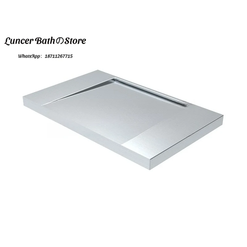 304 stainless steel single or double basin integrated basin countertop basin