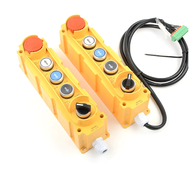 Universal escalator maintenance handle elevator car top maintenance box maintenance operation button box