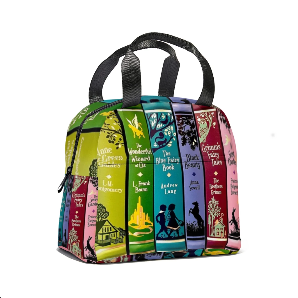 The Magic of Make-Believe Lunch Bag for School Waterproof Picnic Thermal Cooler Insulated Lunch Box Women Kids Tote Bags