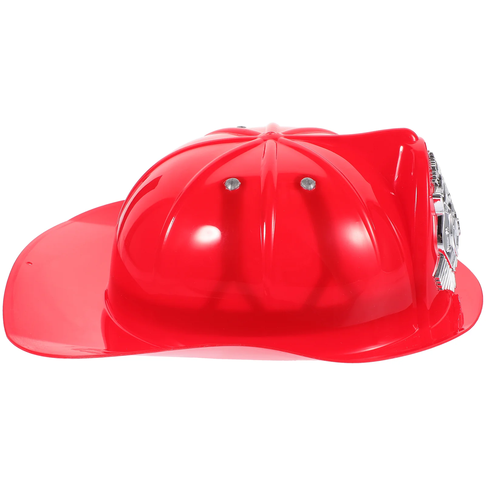 

Children's Fire Hat Role Play Red Party Cosplay Firefighter Hats Toddler Kids Toys Plastic Fireman Helmets Boys Favors
