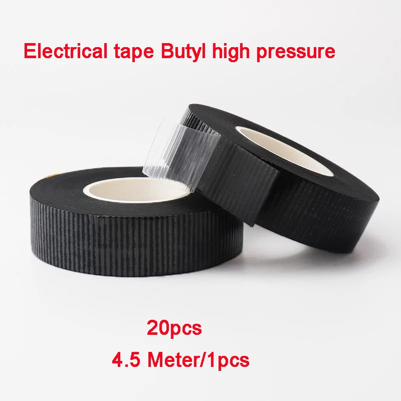 Waterproof tape electrical tape Butyl high pressure underwater sealing self-adhesive rubber insulating tape PVC tape