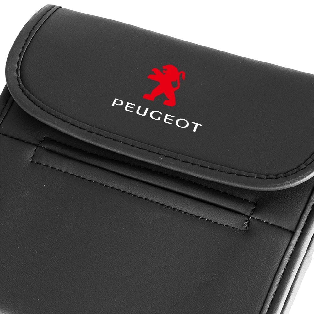 General Car Hanging Sun Visor Storage Seat Back Fixed Tissue Box For Peugeot 208 3008 107 308 2008 207 508 607 301 106 406 407