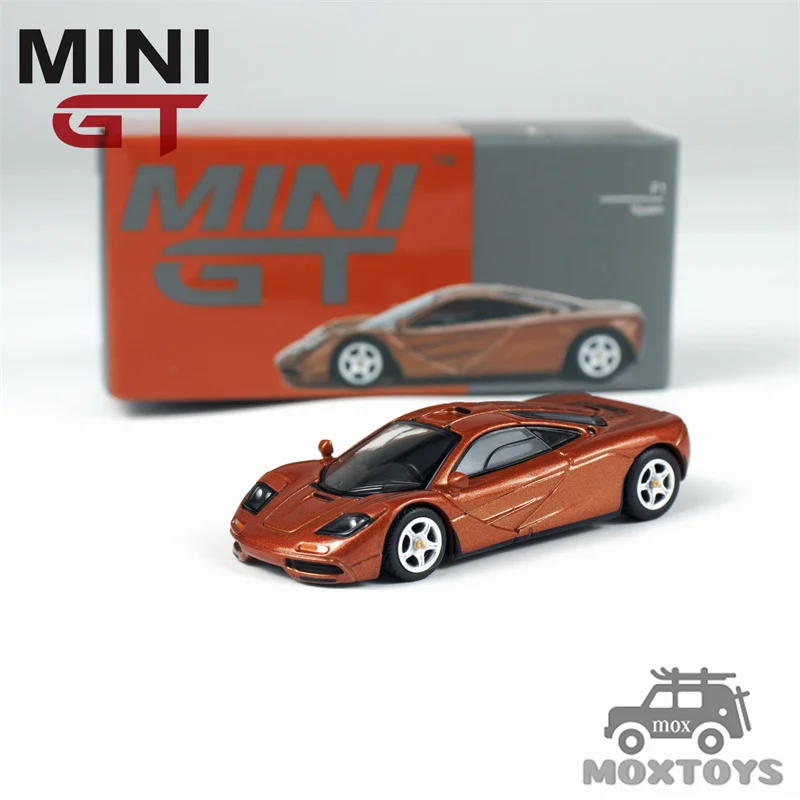 MINI GT 1:64 F1 Yquem braunes LHD-Druckguss-Modellauto
