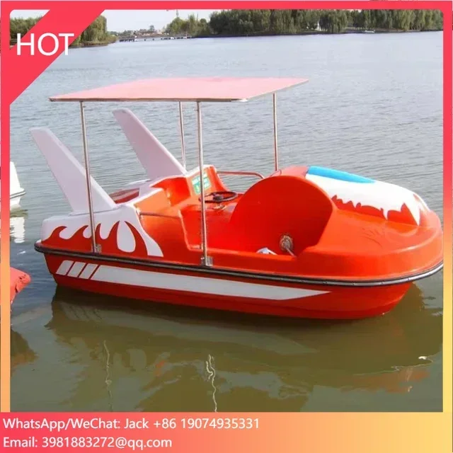 Pedal Boat Popular Design 2 Person Water Sports Bicycle Fitness Park Lake Outdoor View Awing Foot Power Usa Eur