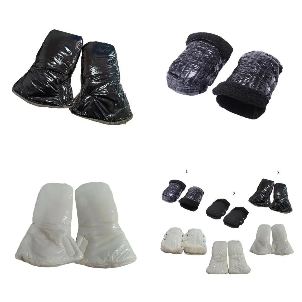 

U13F Warm Gloves for Parents Windproof Hand Warmer Cold Weather Prevention Soft Mitts