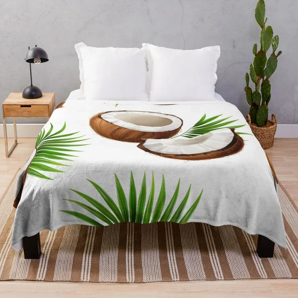 

COCONUTS PATTERN Throw Blanket Retros Sofas Blankets