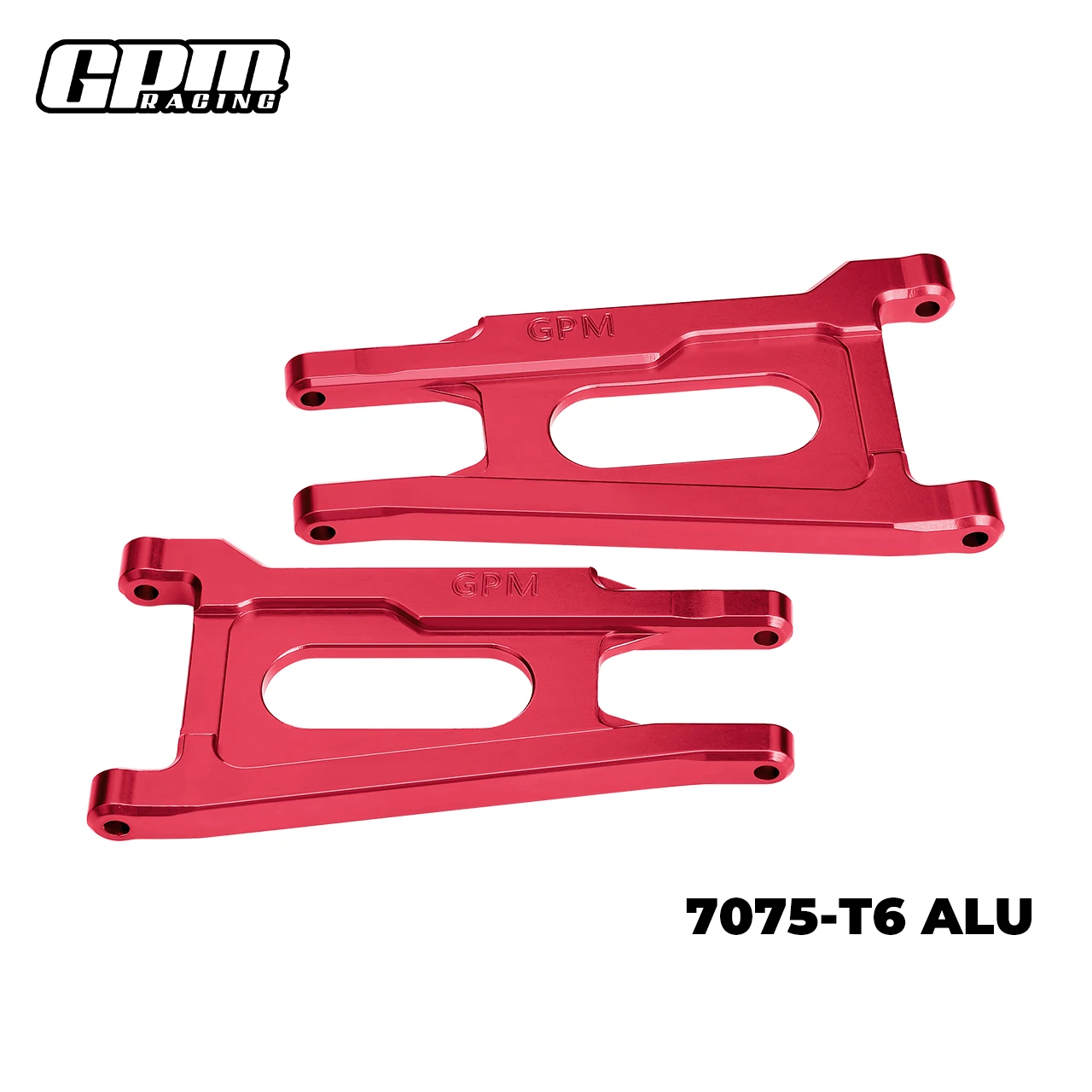 GPM 7075-T6 แขนช่วงล่างอัลลอยด์ด้านหน้า/ด้านหลัง TRAXXAS 1/10 ฟอร์ด เฟียสต้า เอสที แรลลี่ 74276-4