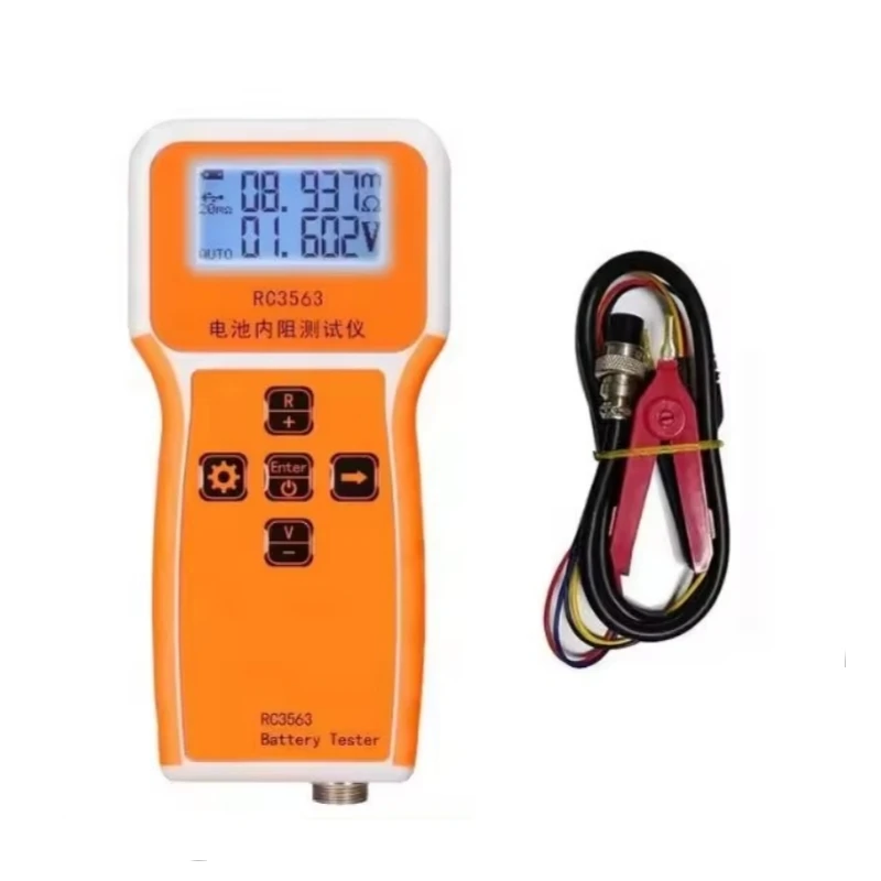 RC3563 Battery Voltage Internal Resistance Tester High-precision Trithium Lithium Iron Phosphate 18650 Battery Tester Ohmmeter