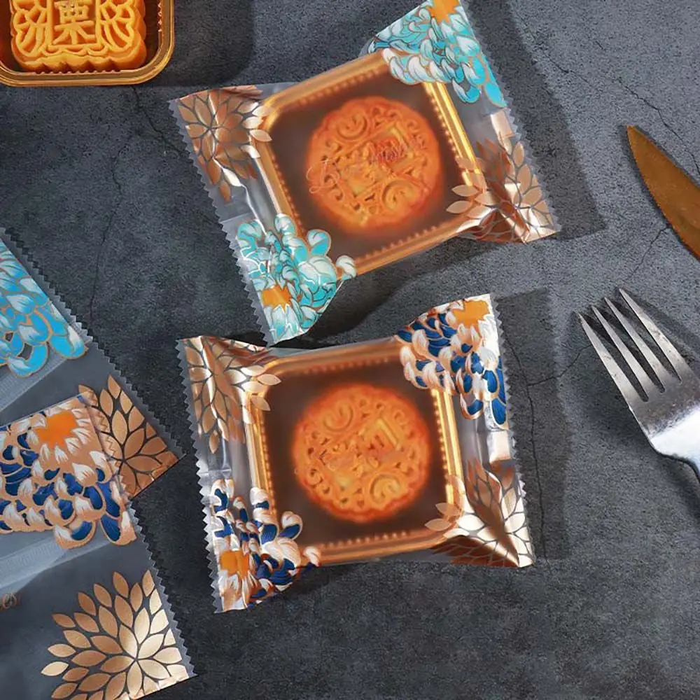 Pastry Biscuit Packaging Bag Gift Warpping Supplies Chocolate Party Supplies Moon Cake Bags Mooncake Container Cookie Candy Bag