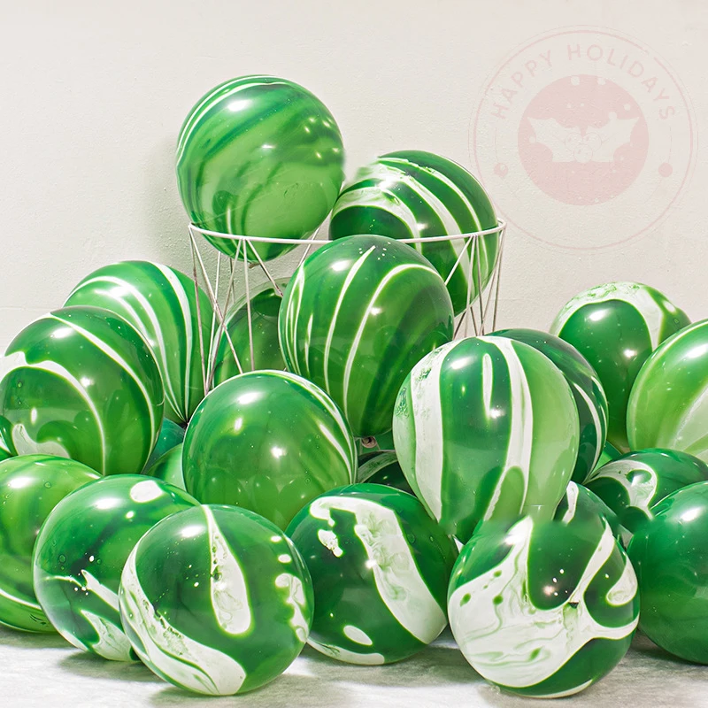 10inch 20/50/100pcs Vintage Olive Green Avocado Ink Green Balloon Baby Birthday Party Decoration Forest Themed Scene Decoration