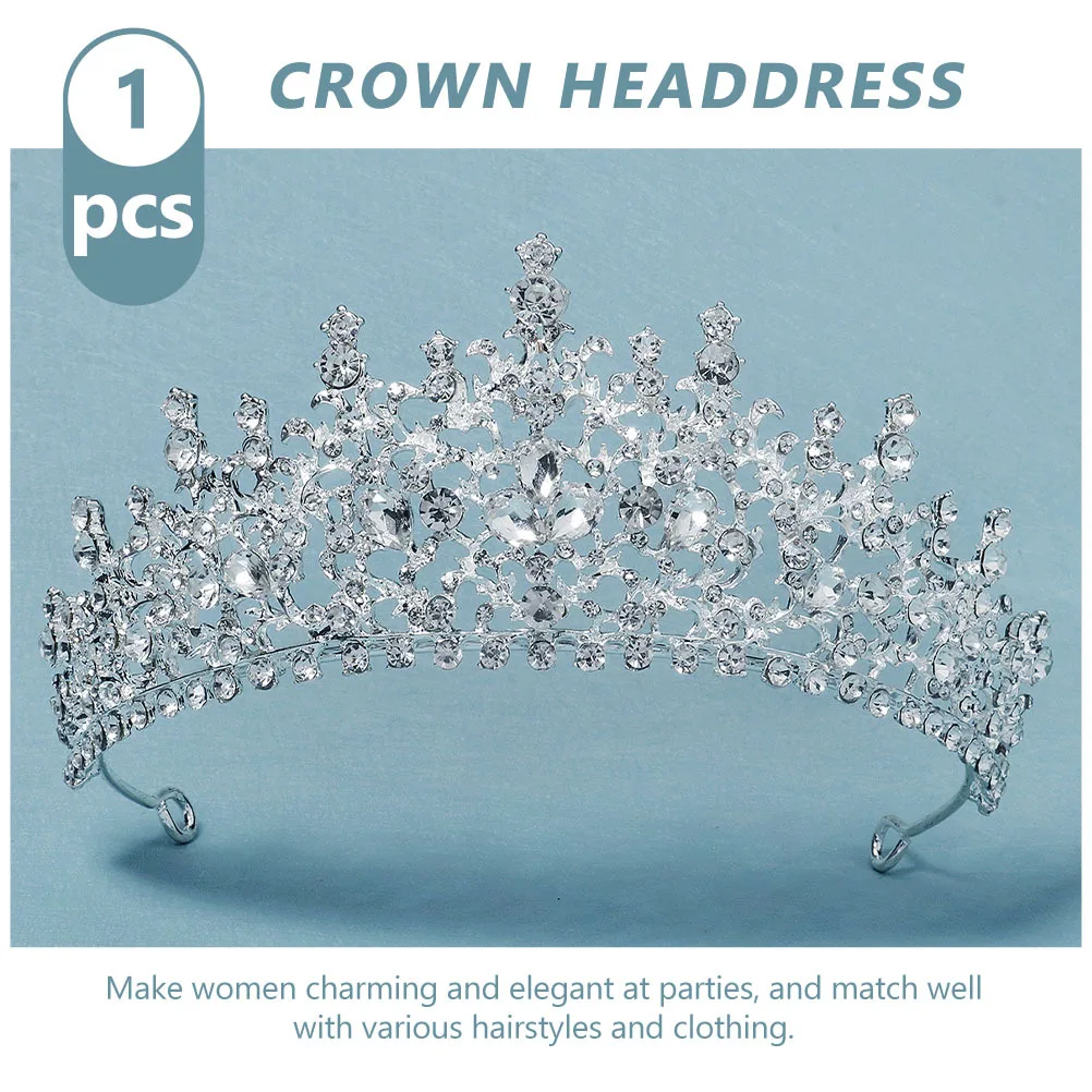 

Элегантная корона со стразами для невесты, тиара для свадебной вечеринки, декоративные головные уборы, очаровательная корона для девочек, тиара со стразами
