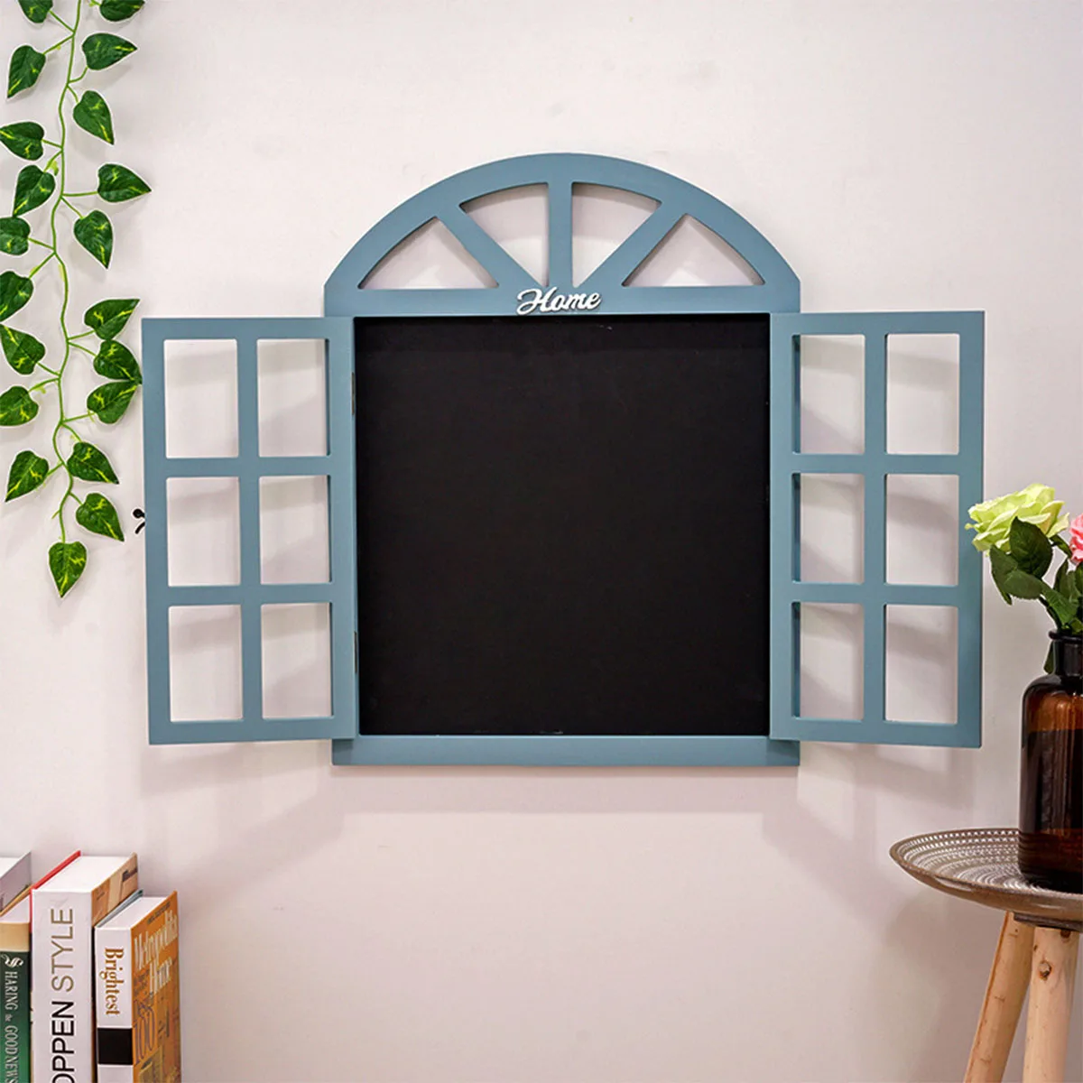 

Wall Mounted Decor Window Frame, Desktop Ornament Home Wall Art Decoration for Living Room, Bedroom, Corridor, Holiday Gifts