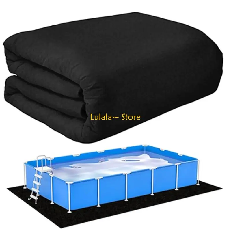 Y4QA Pool Base Protective Mat Waterproof Thickened Felt Lightweight Travel Friendly Outdoor Use Camping Backyard Activity