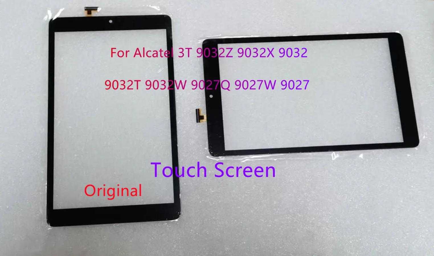 8 Inch For Alcatel 3T (2020) 9032 9032Z 9032X 9032W 9032T 9027 9027Q 9027W Touch Screen Glass Digitizer Front Glass Sensor Test