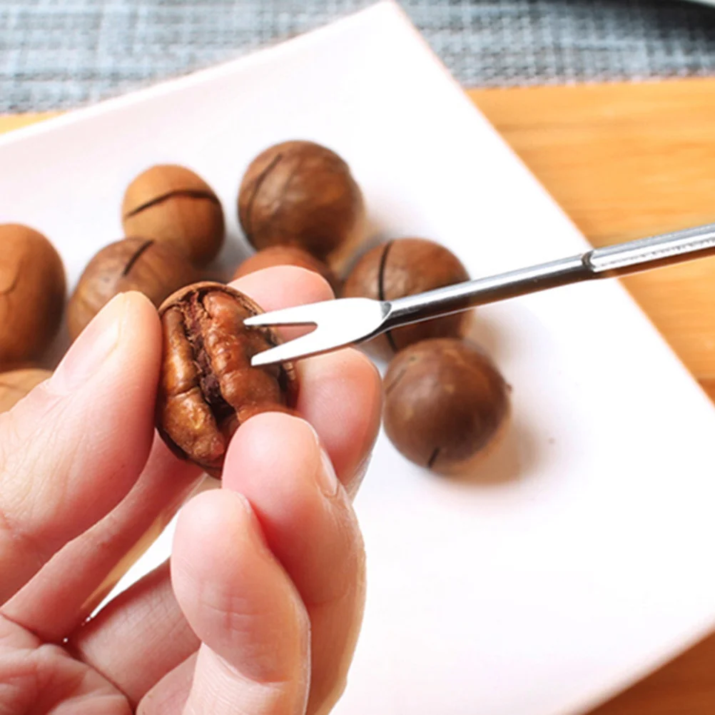 

20Pcs Stainless Steel Lobster Forks Picks for Crab Seafood Nut Tools Ergonomically Designed Kitchen Utensils