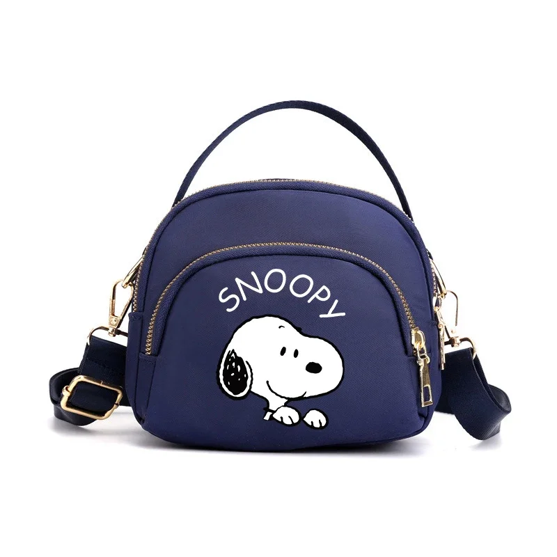 Snoopy Women ShoulderBag Girl Cute Cartoon Character Printed Crossbodybag Fashion Large Capacity Travel Storage Handbag Bag Gift