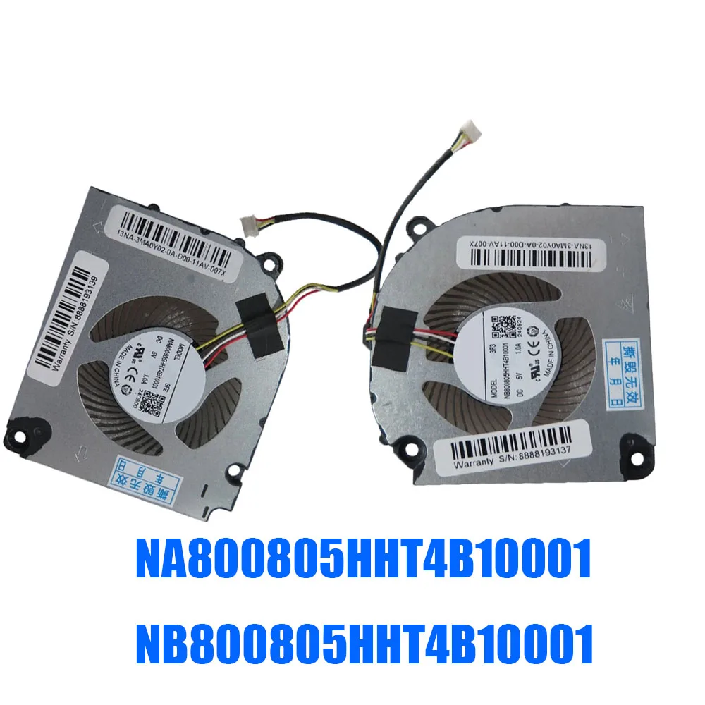 

For NA800805HHT4B10001 NB800805HHT4B10001 5V 1.0A 4PIN 4Lines Laptop CPU GPU Fan New