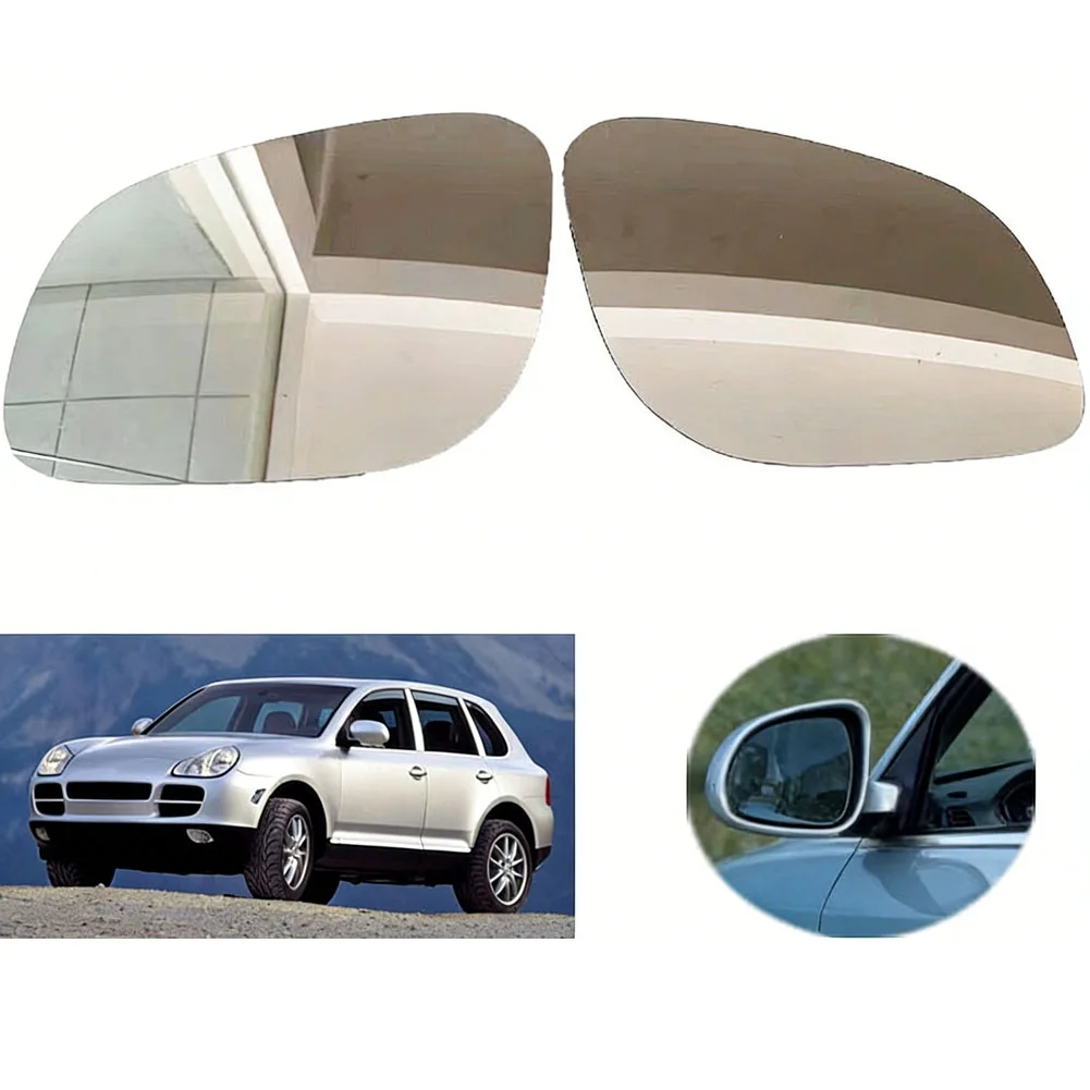 

Mirror Glass For Porsche For Cayenne 2002-2006 For Passenger Right Driver Left Side Car Heated Mirror Glass 95573103903 Replace
