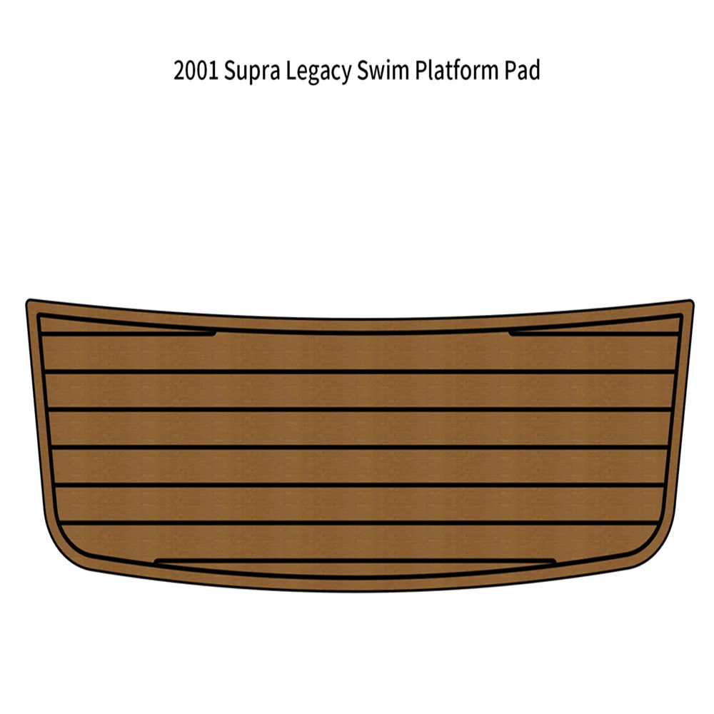 

2001 Supra Legacy Swim Platform Boat EVA Faux Foam Teak Deck Floor Pad