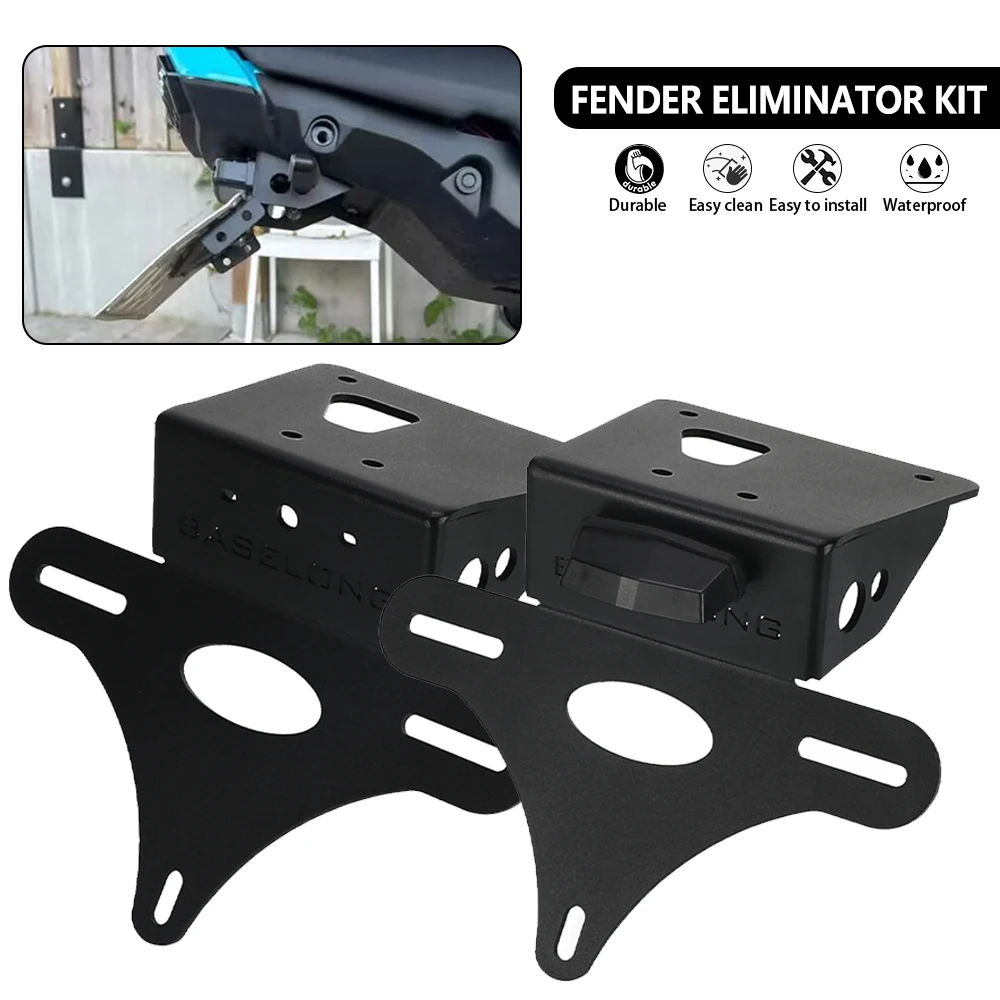 

2024 For Honda MSX 125 MSX125 2022 2023 GROM 125 GROM125 Motorcycle License Plate Holder Bracket Tail Tidy Fender Eliminator Kit