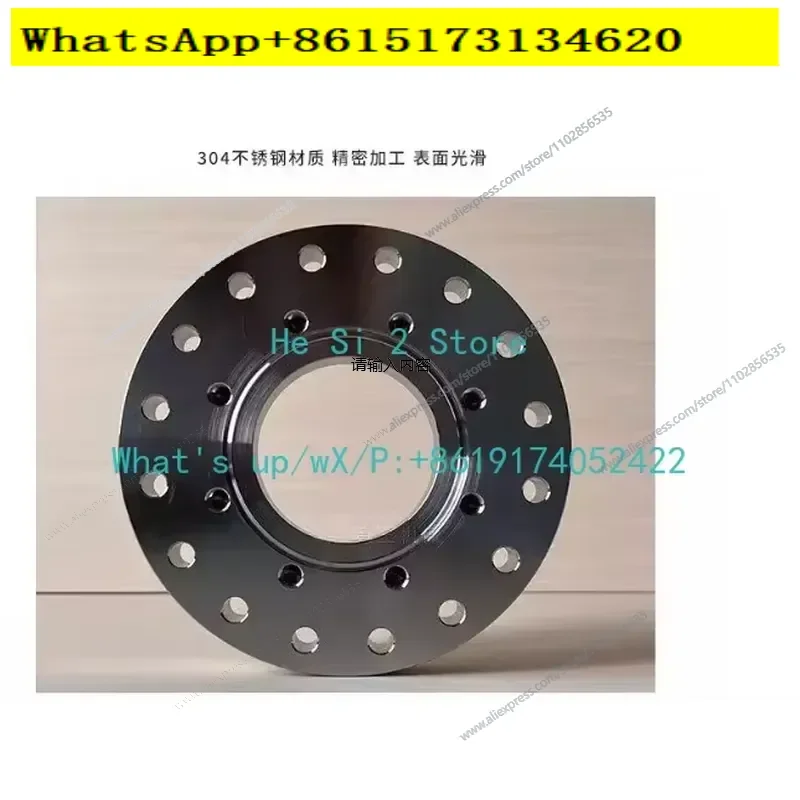 This high precision vacuum CF flange reducer facilitates seamless transfer conversion between different port sizes. Designed
