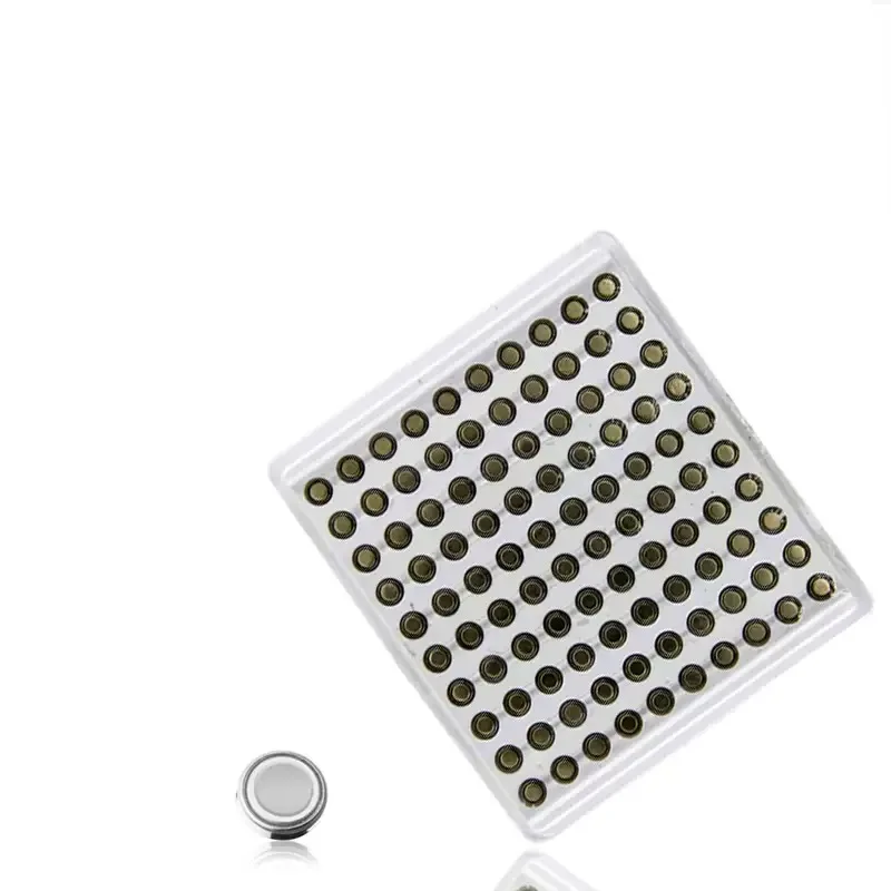 100 قطعة LR44 LR41 LR626 LR1130 خلية عملة الساعات بطارية AG13 AG10 AG4 AG3 1.5 فولت بطاريات زر قلوية مناسبة للساعة #3