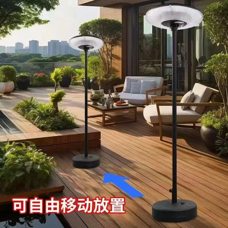 2022 أضواء الحديقة الشمسية 1000 واط أضواء الحديقة LED مقاومة للماء في الهواء الطلق