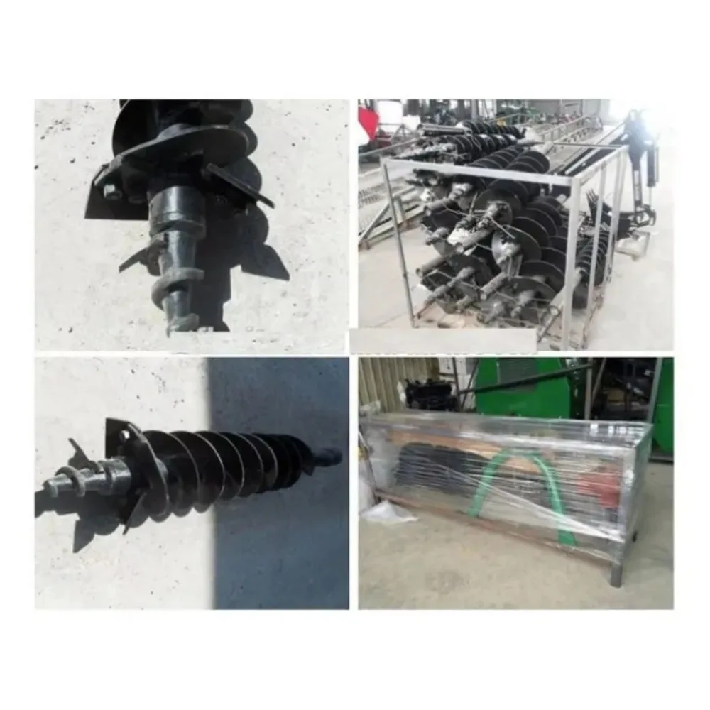 Earth Auger Post Hole Digger Hand Earth Auger High Productivity 50hp 3 Point Soil Tractor Mounted