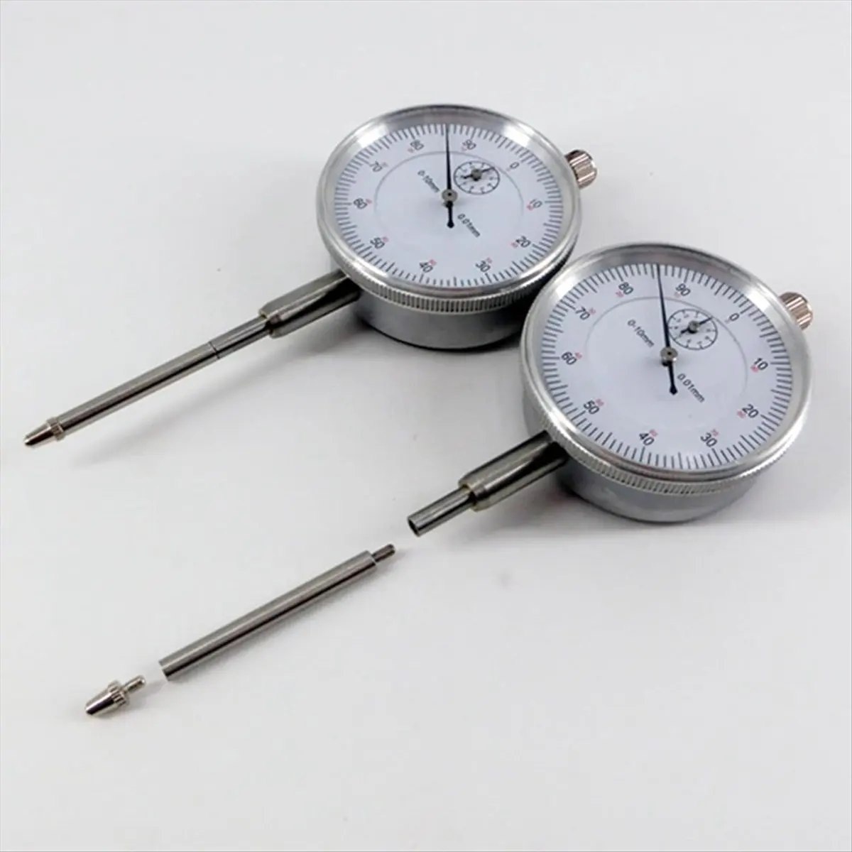 

8YJBZ~6pcs Dial Indicator Extension Stem Rod Set M2.5 Thread,10-100mm Extend Rod,Measurement for Dial & Digital Indicators