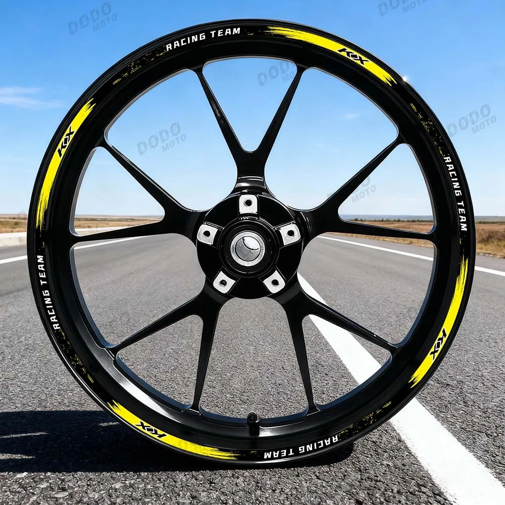 For Kawasaki KX 450SR 250X 450X 450 250 125 Motorcycle Reflective Wheel Sticker 21