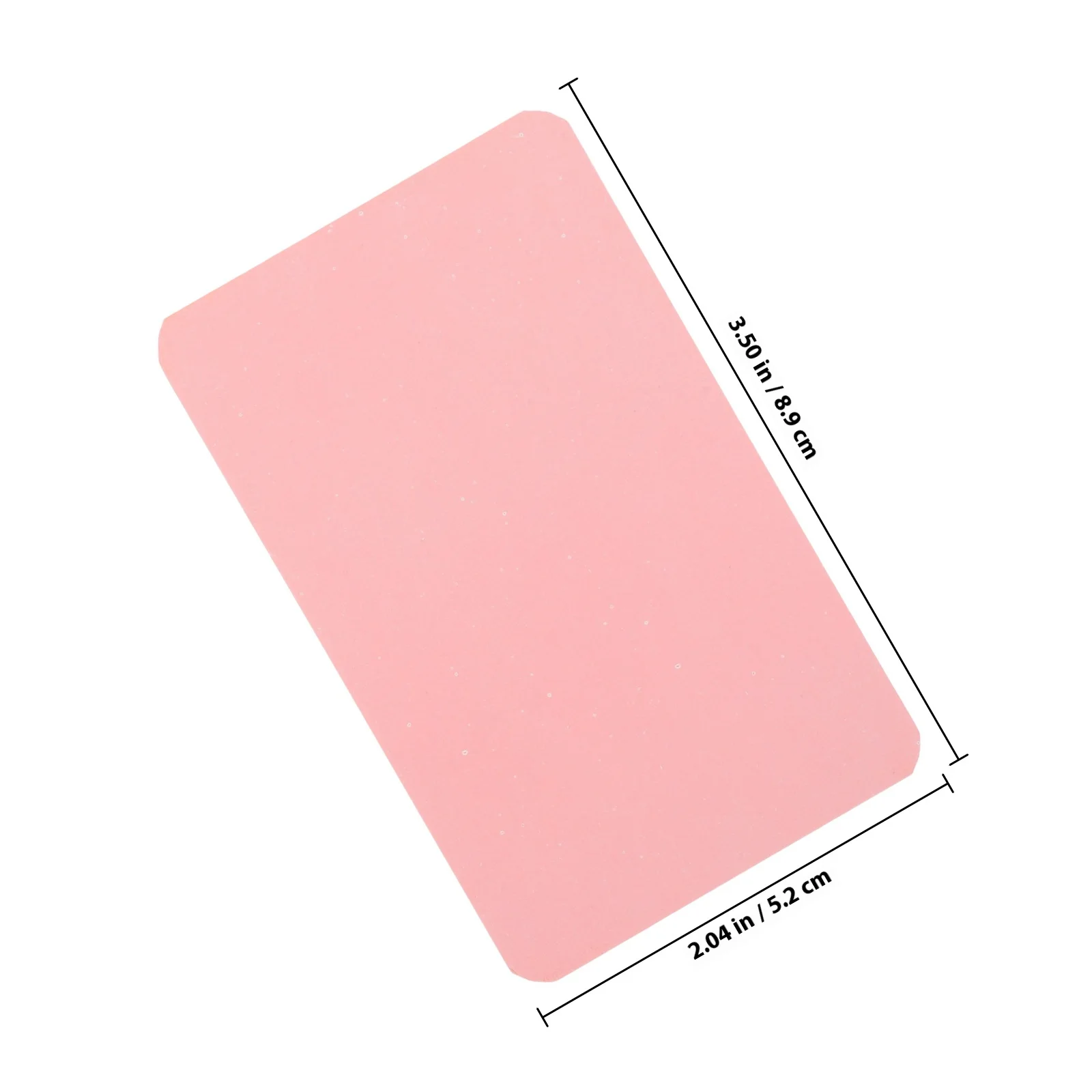 100Pcs Thickened Blank Cards Portable Note Cards Compact DIY Multi-Function Memo Pads Daily Use Message Supply