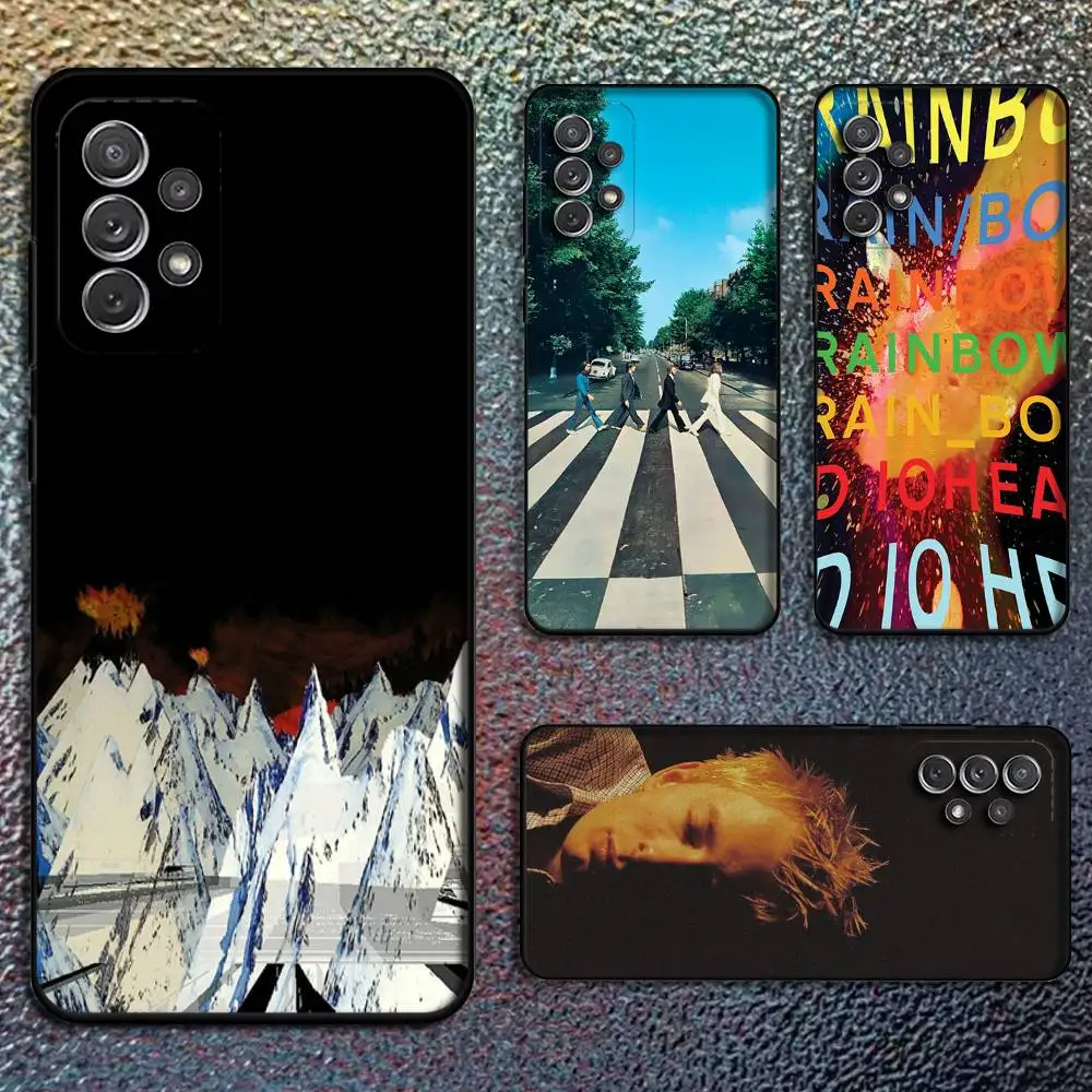 

Radiohead Rock Band Phone Case For Samsung S25,S24,S21,S22,S23,S30,Ultra,S20,Plus,Fe,Lite,Note,10,9,5G Black Cover