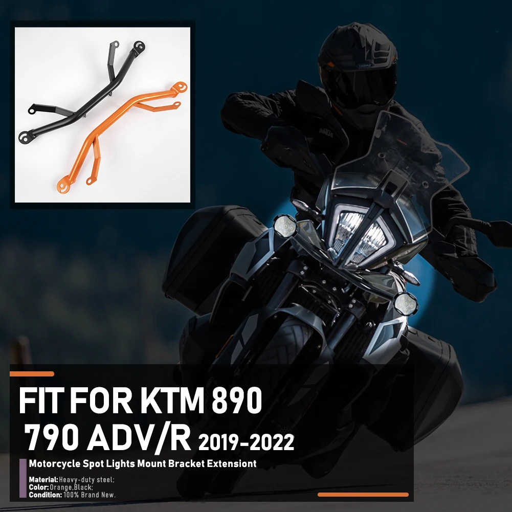 

For KTM 790 ADV Adventure R 2019-2022 2021 Motorcycle Accessories Headlight Spotlight Bar Fog Signal Light Bracket Mount Moto