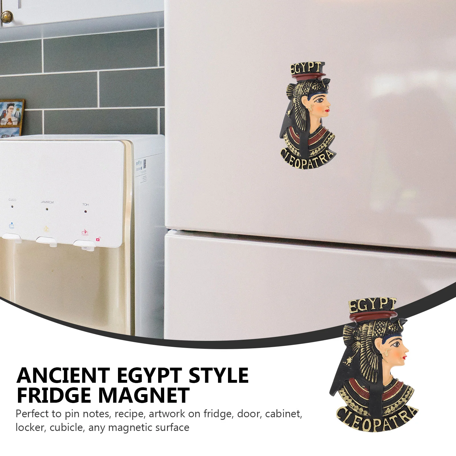 Household Fridge Magnet Magnets Magnetic White Board Resin Menu Ancient Egypt Decal