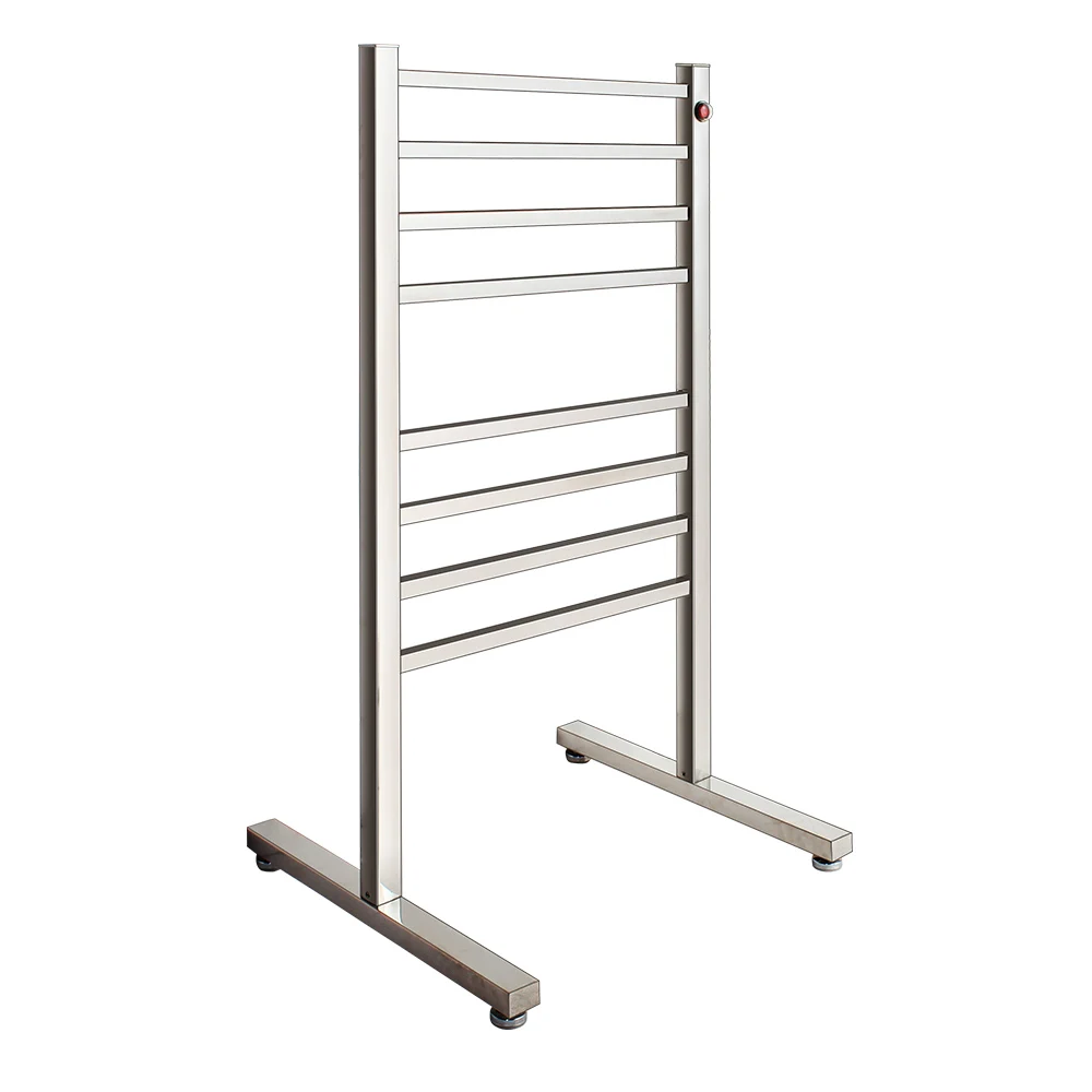 Electric Freestanding Heated Clothes Drying & Towel Warmer Radiator Rail Rack