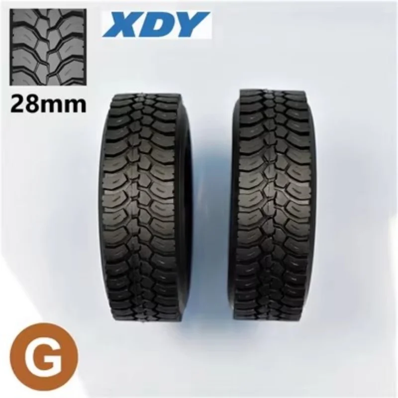 2 STUKS Model RC Band Hoge Kwaliteit Rubberen Band Voor Tamiya 1/14 RC Tractor Truck Voor Michelinn Speelgoed Truck oplegger RC Speelgoed Vrachtwagen