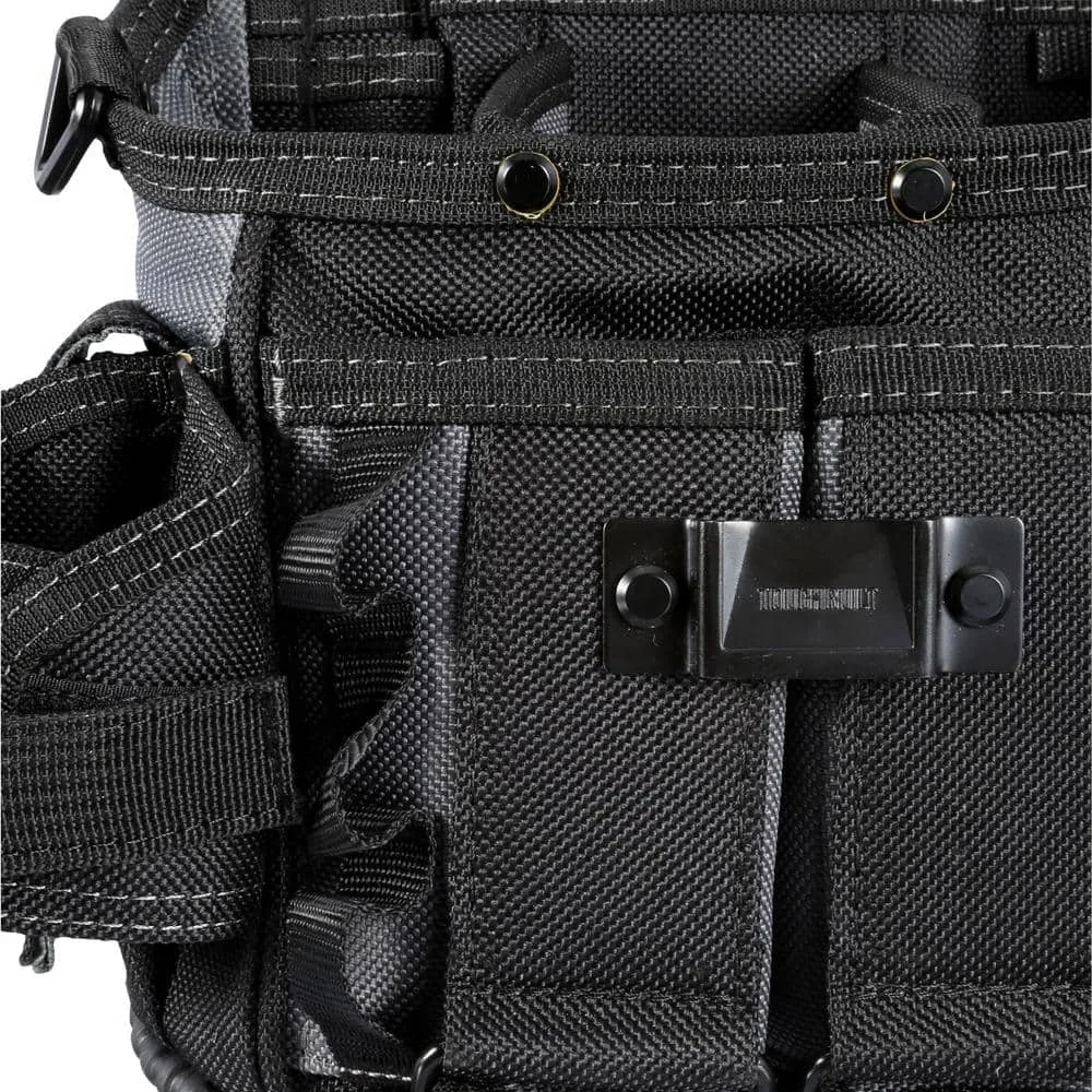 TOUGHBUILT TB-CT-114 Pochette pour électricien Journeyman + bandoulière épaisse, sac de taille de rangement de grande capacité