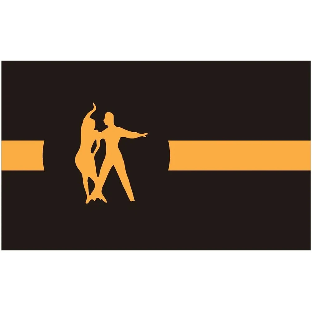 2X3FT 3x5ft BARBER Ballroom dance Connection Dance Flag DECORATION BANNER