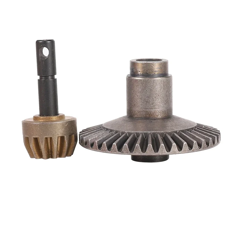 2pcs Front Rear Axle Steel Drive Gear Ring Pinion Gear Set 13t 38t For Axial SCX10 Wraith RR10 AR60 Axle 1/10 RC Crawler Car