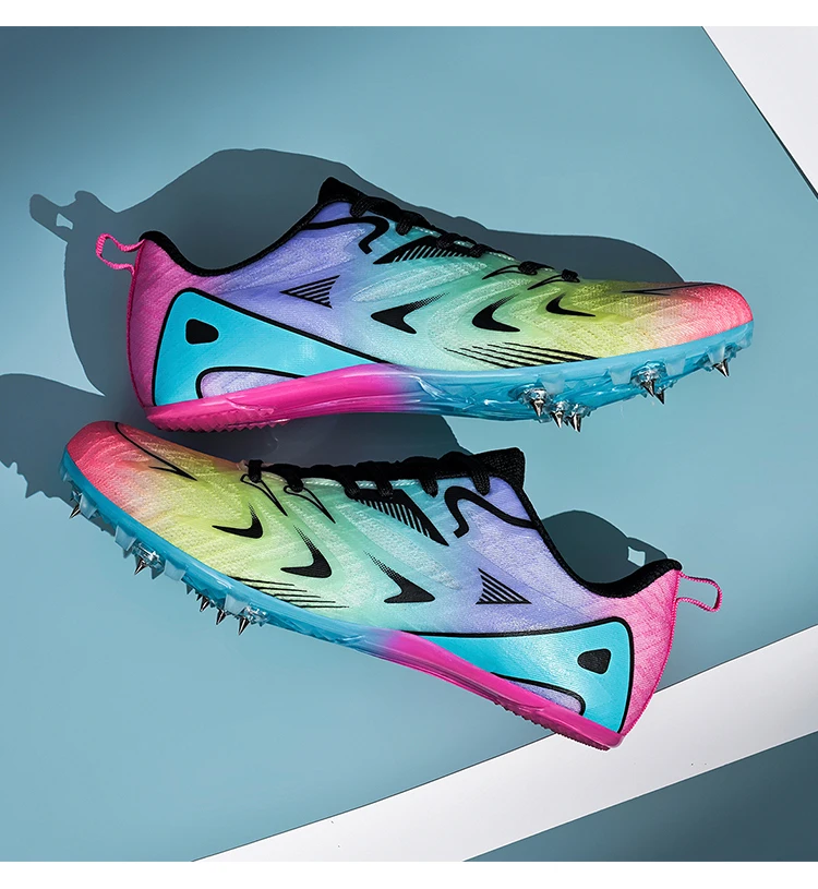 Professionelle Leichtathletik-Spikes für Damen und Herren: Rutschfeste Laufschuhe für Sprint, Weitsprung und Rennen – Leichtgewicht – Detail 15