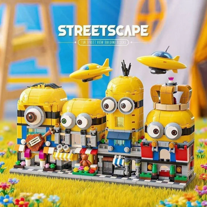 2026 New Anime Characters Internet Celebrity Street View Boys and Girls Assemble Toys Children's Birthday Gifts