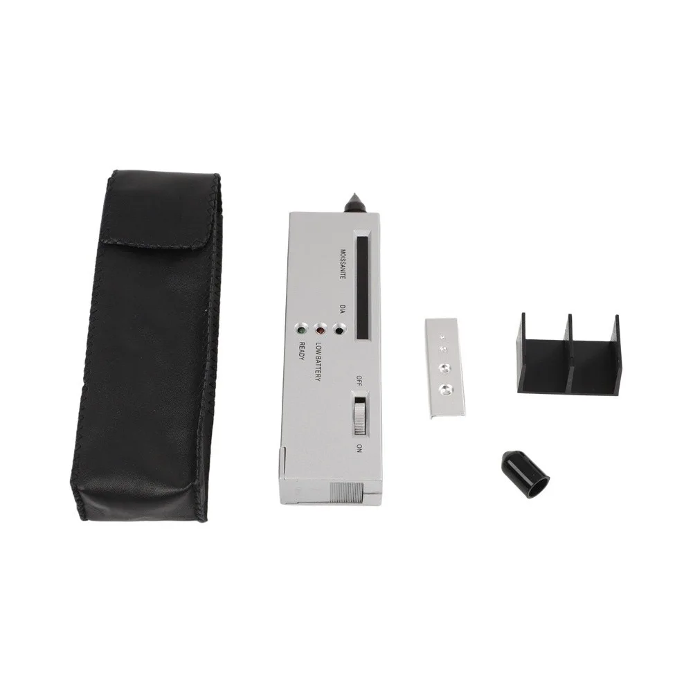 For Jewelry Stores As Shown In The Picture Jewelry Detector LED Indicator Stone Verifier Gemstone Holder Battery Powered 9V