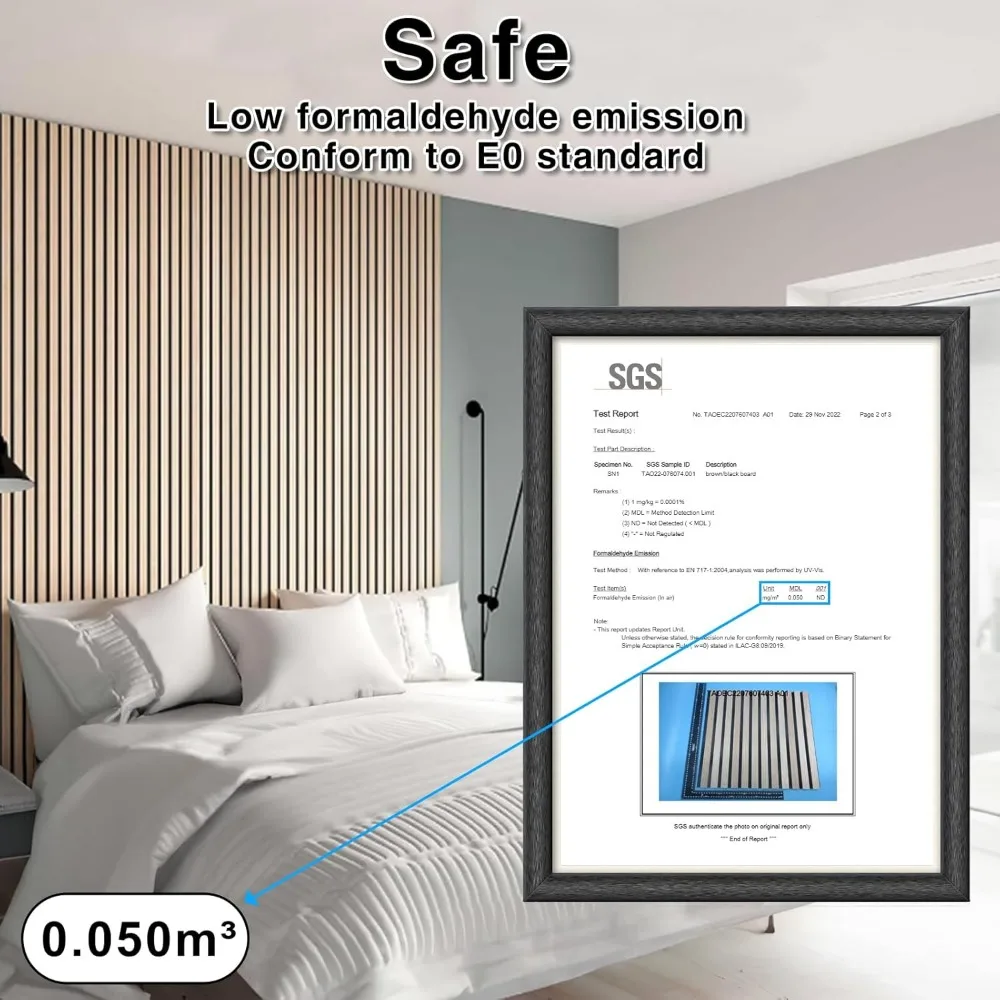 แผ่นผนังไม้, 2แพ็ค94.5 "x 12.6" แผ่นผนังกันเสียง, แผ่นไม้อัดไม้, แผ่นผนังไม้ระแนงไม้สำหรับตกแต่ง