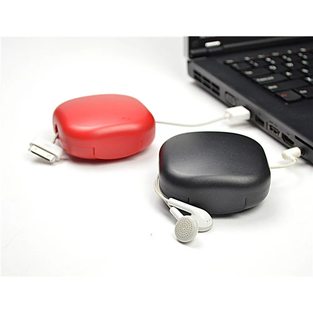 

Cartoon Winder USB Protective Case Earbuds Cord Buckles Type Cable Earphone Organizer
