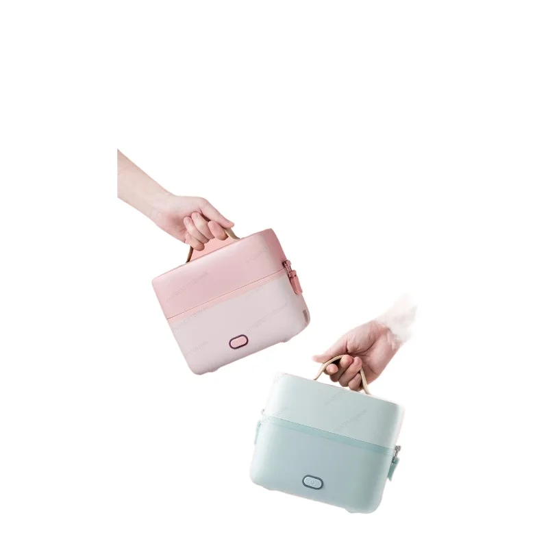 

Electric lunch box, heating and insulation, double layer, pluggable cooking, office worker cooking machine