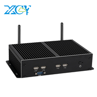 XCY X26A Industrial PC 6xDB9 RS232 RS485 4xEthernet Intel Core i7-4600U i5-4300U i3-5005U 6xUSB HDMI VGA LVDS WiFi 4G SIM