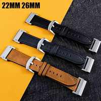 QuickFit Leather strap For Garmin Watch Fenix 6 6x 7 7x Pro 5 5x Plus 22/26mm Sports Bracelet 3HR Forerunner 945 Smartwatch Band