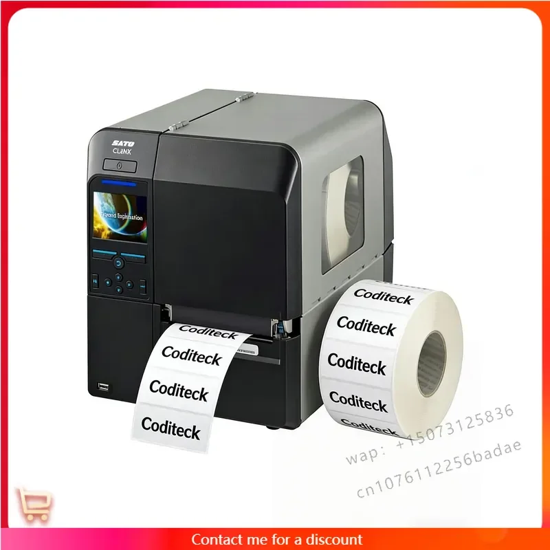 CL4NX 203dpi USB Interface Color Barcode Printer with Thermal Transfer Technology for Industrial Use