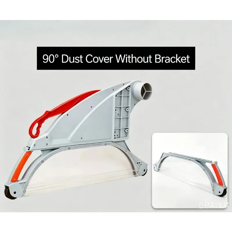 Woodworking Table Saw Anti Dust Protective Cover Universal Transparent Dust Collection Safety Shield For Cutting Saw Stand