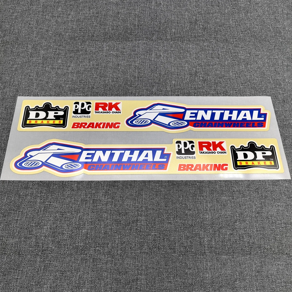 2Pcs Swing Arm Motorcross Graphics Motorcycle Stickers Motorcycle Accessories for RENTHAL DP KXF YZF RMZ CRF SX SXF